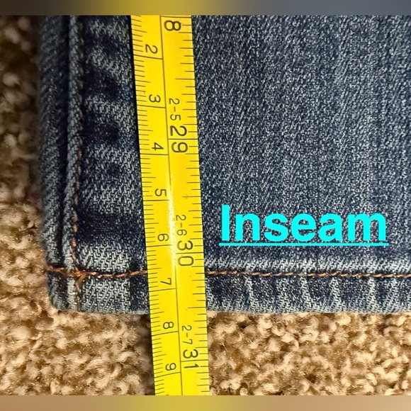 Pants Lucky Brand Sophia Boot blue jeans size 10 Reg - Picture 5 of 15